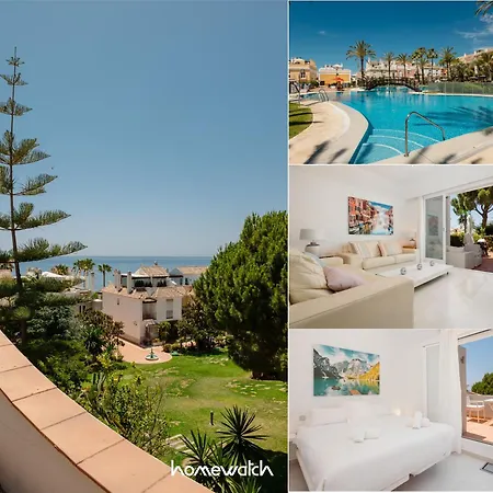 House With Sea And Mountain Views On The Beach, Bahia De * Marbella